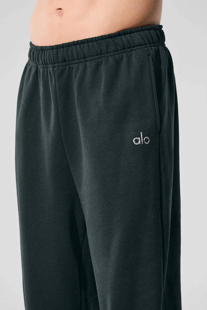 Alo Accolade Sweatpant - Charcoal Green 4