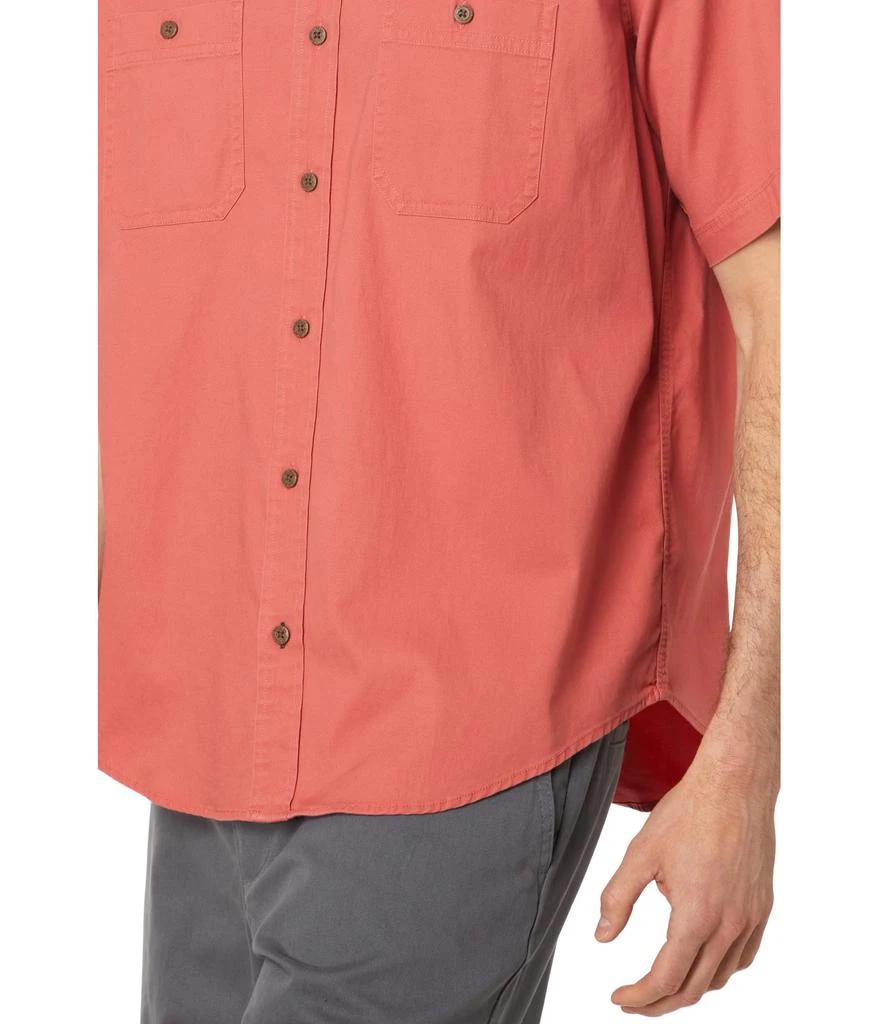 L.L.BEAN Lakewashed Camp Shirt Short Sleeve Traditional Fit 3