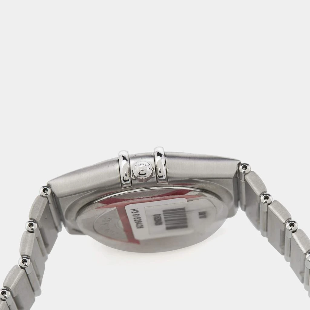 Omega Omega Silver Diamonds Stainless Steel Constellation 15043500 Men's Wristwatch 35.5 mm 6