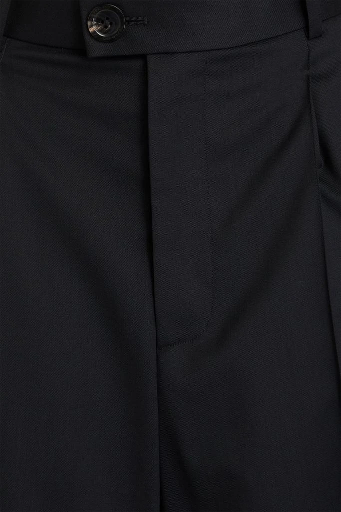Peter Do Pleated wool-blend twill straight-leg pants 4