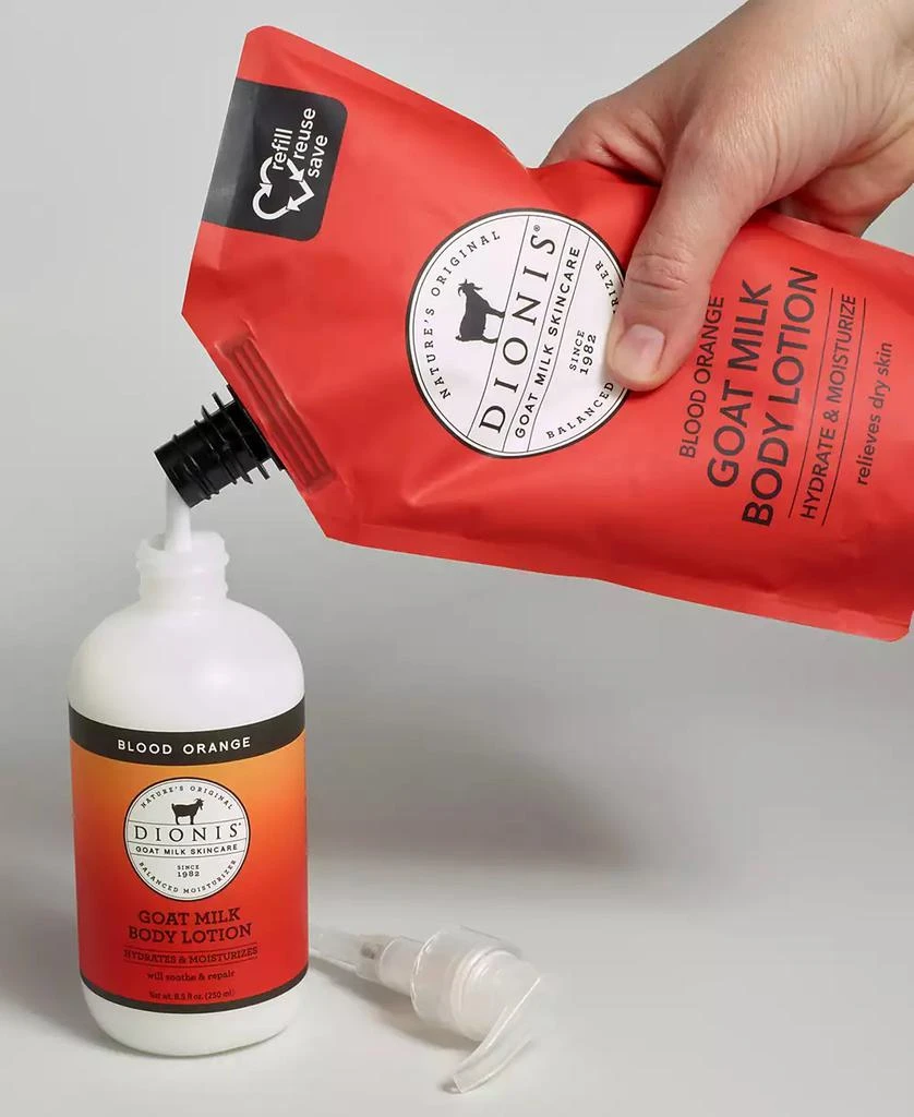 Dionis Blood Orange Goat Milk Body Lotion Refill, 16.9 oz. 3