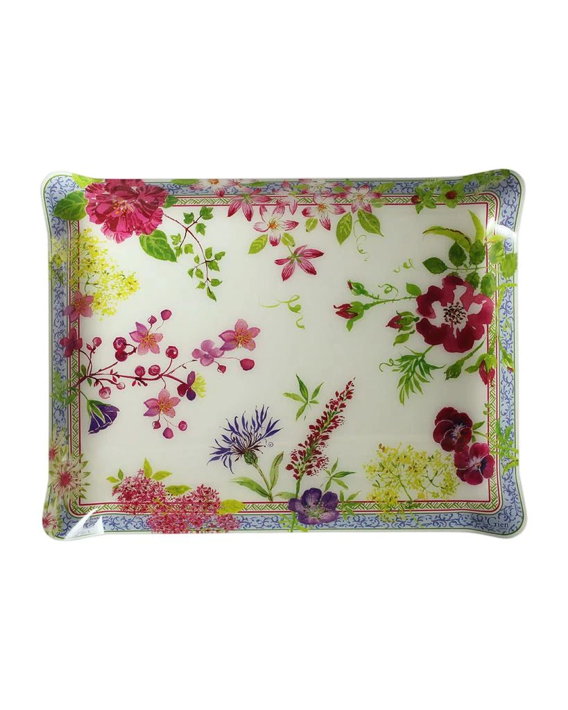 Gien Millefleurs Large Acrylic Serving Tray 1
