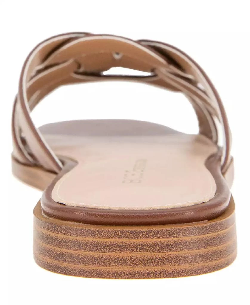 BCBG Women's Meltem Slide Flat Sandals 3