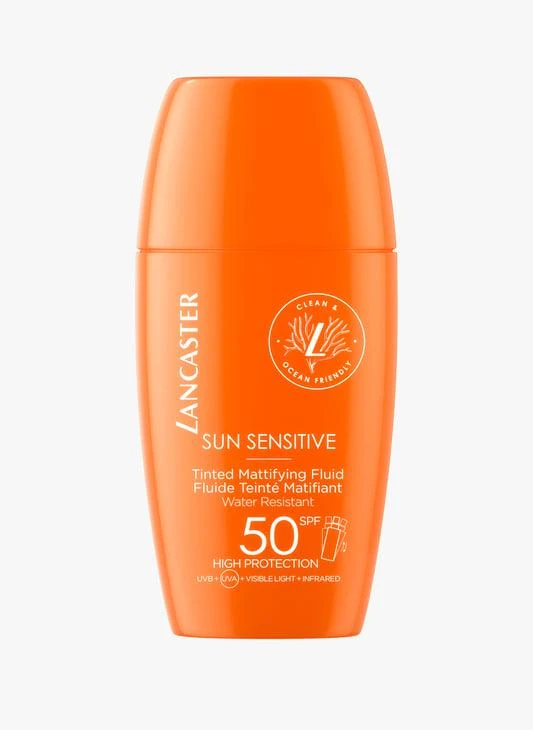 Lancaster Sun Sensitive Tinted Fluid - Face Sunscreen Protection SPF50 1