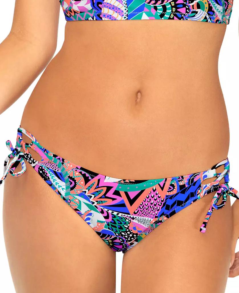 RAISINS Juniors' Sweet Side Printed Side-Tie Bottoms
