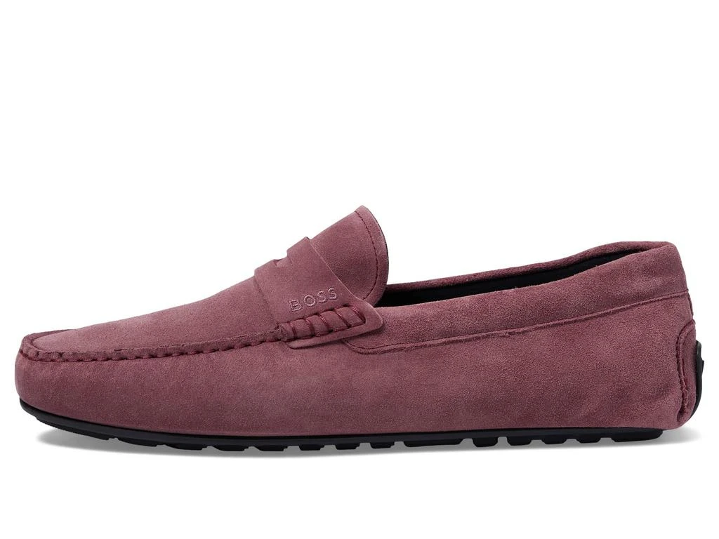 Hugo Boss Noel Suede Penny Loafer Moccasins 4