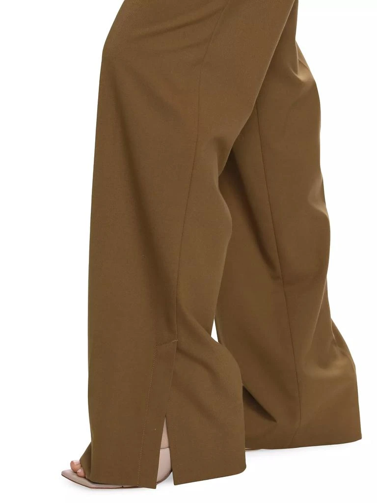Derek Lam Calypso Pleated Slit Trousers 6