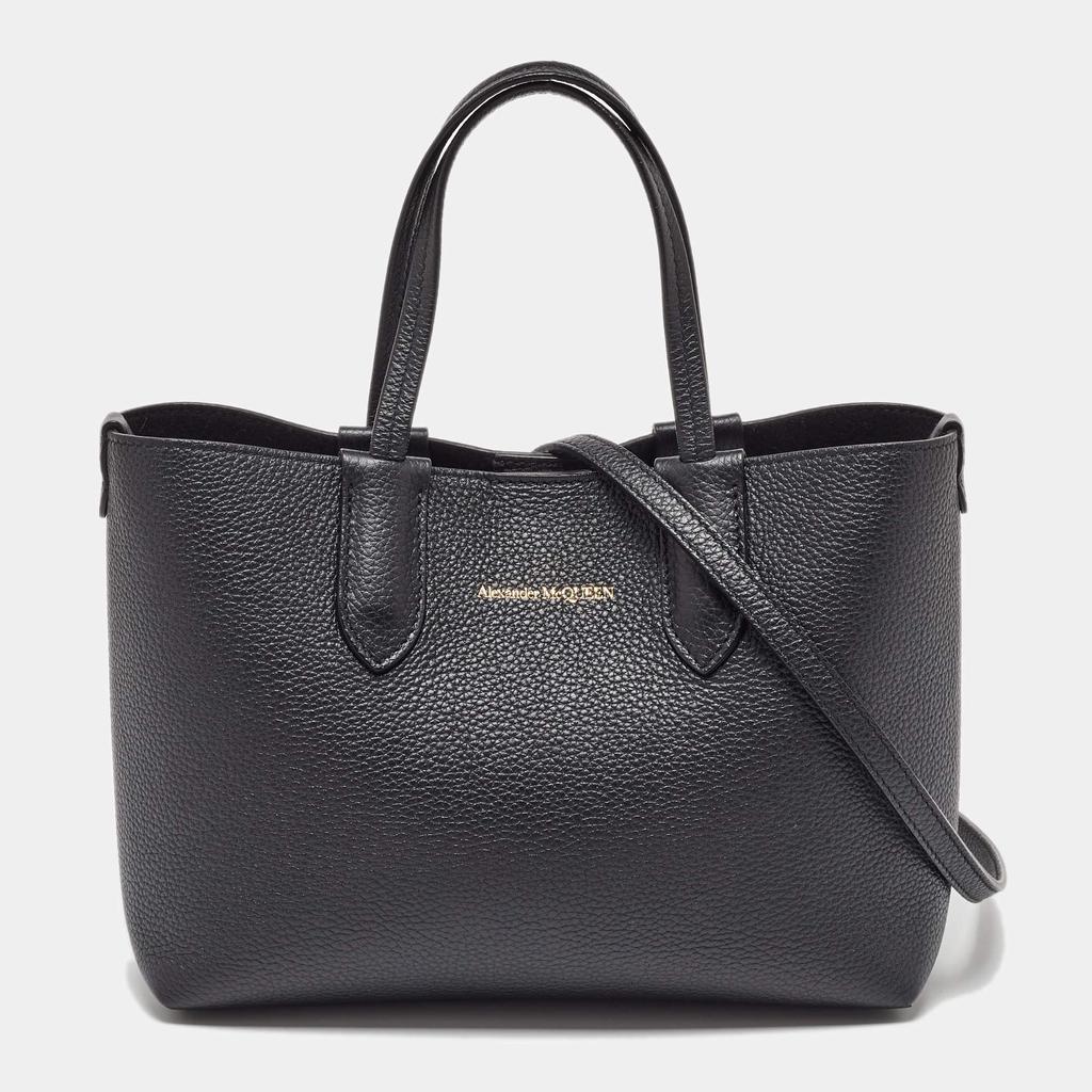 Alexander McQueen Alexander McQueen Black Leather Mini