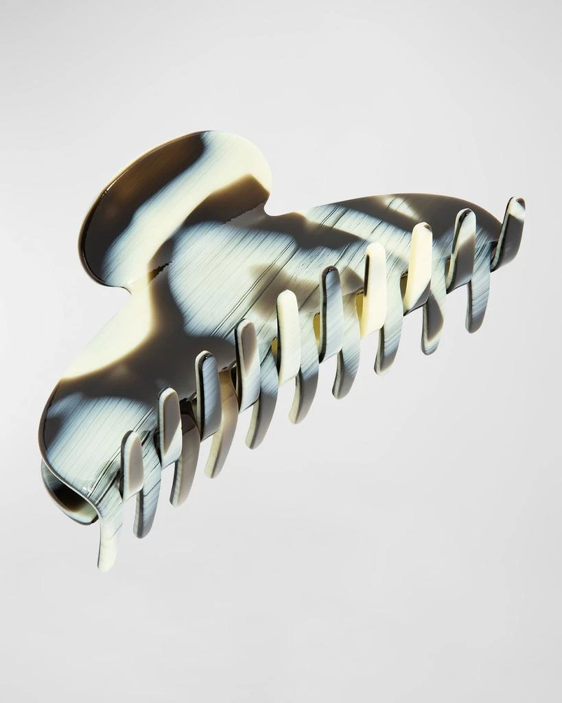 France Luxe Horn-Patterned Jumbo Couture Jaw Clip - Classic 2