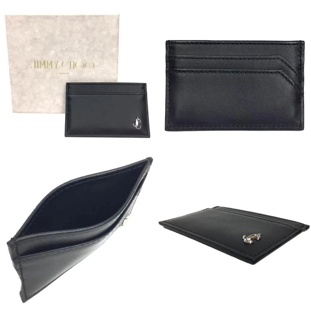 Jimmy Choo Leather Card Case (Pre-Owned) 2
