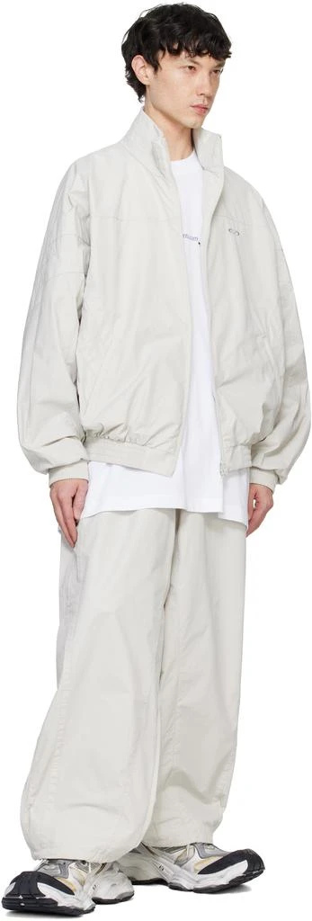 Vetements White Oval Logo Track Jacket 4