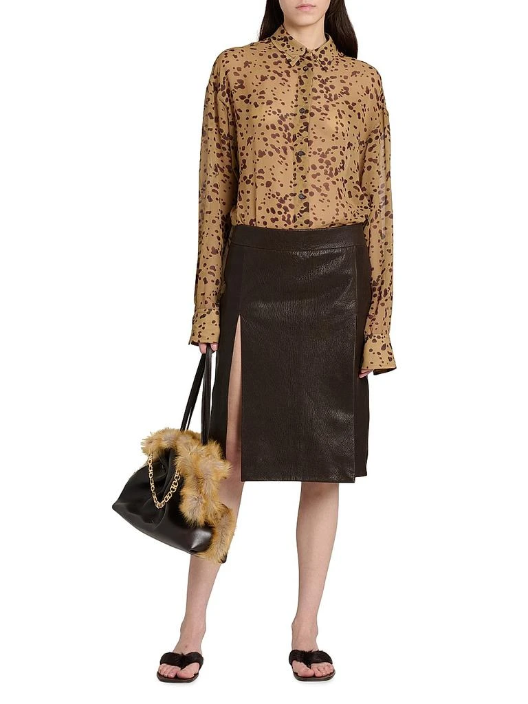 Salvatore Ferragamo Scattered Dye Silk Shirt 2