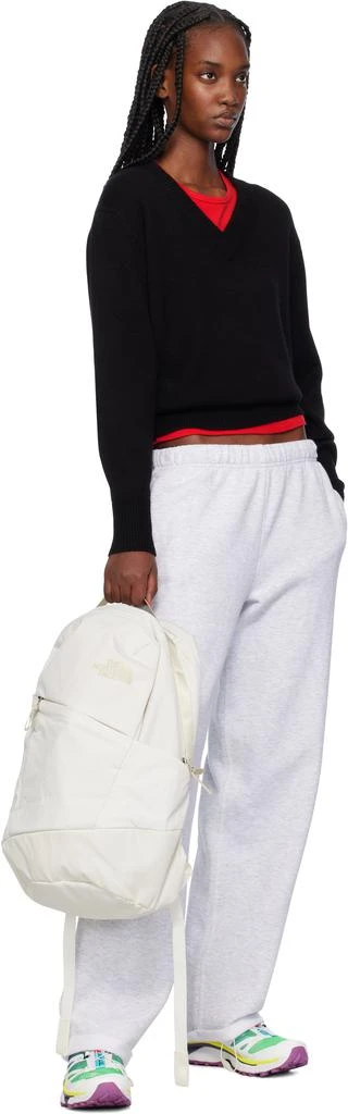 The North Face White Isabella 3.0 Backpack 4