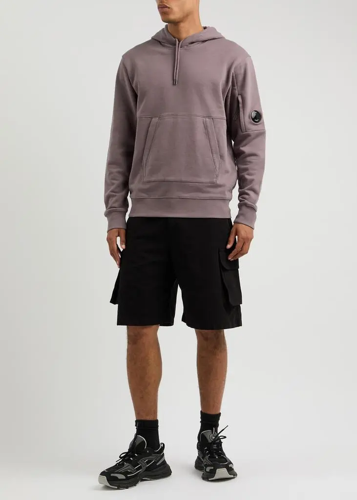 C.P. Company Diagonal Raised hooded cotton sweatshirt  4