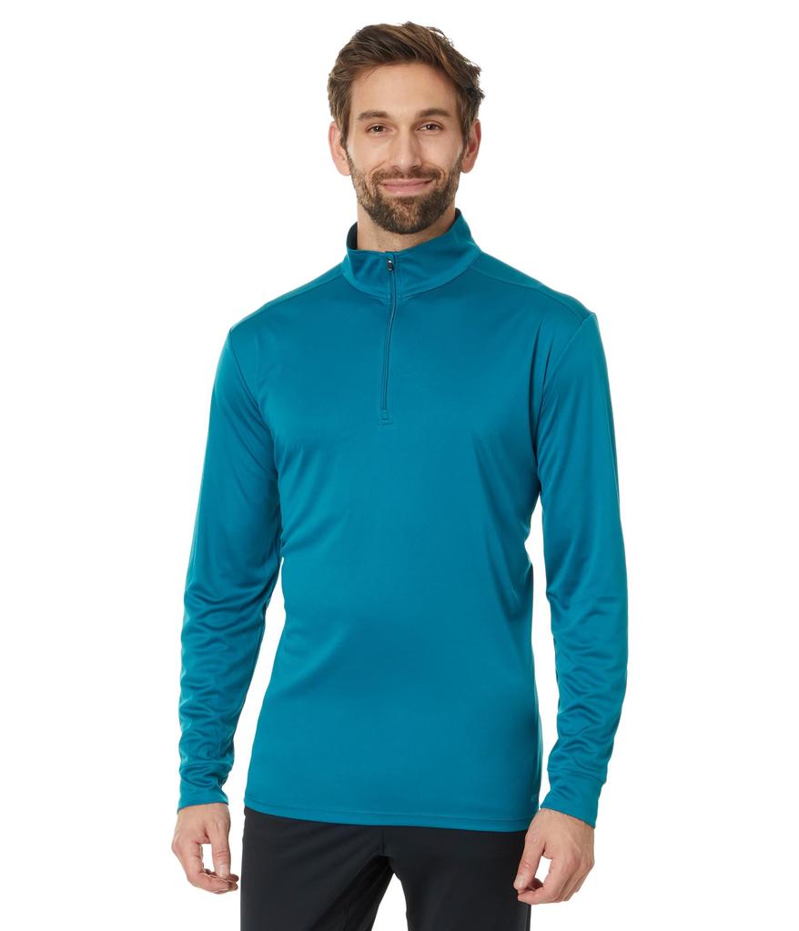 Hot Chillys Peach Skins Solid Zip-T