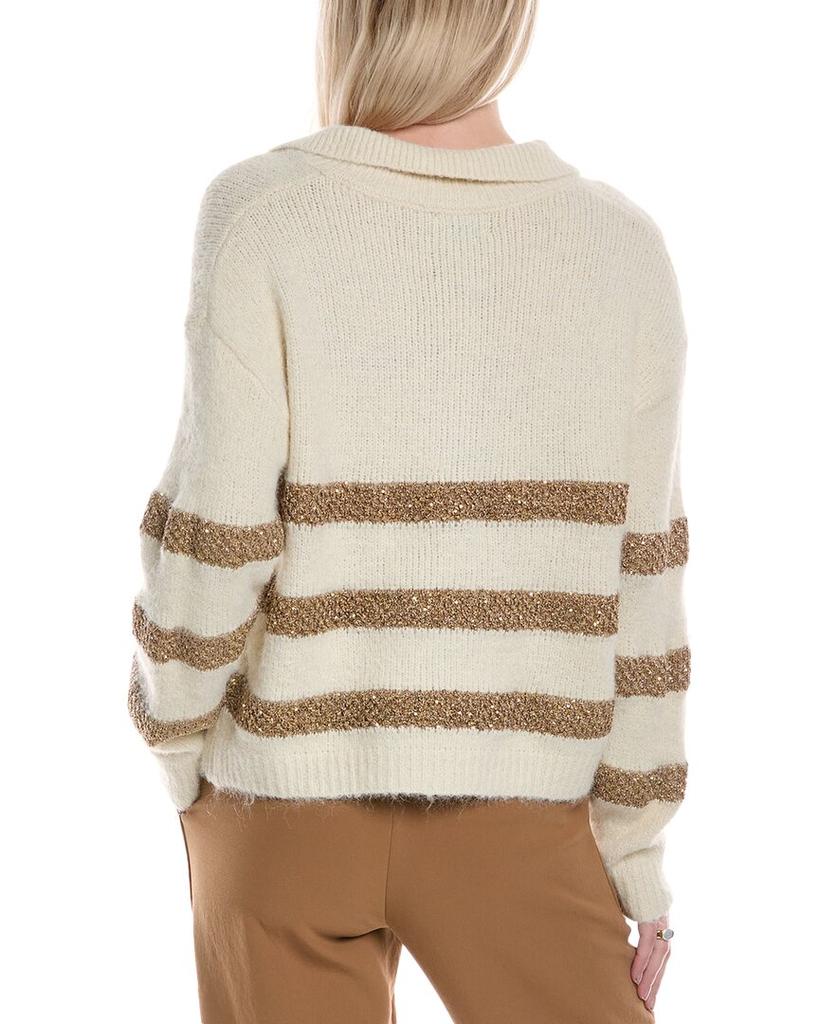 ANNA KAY Lucy Cashmere-Blend Polo Sweater