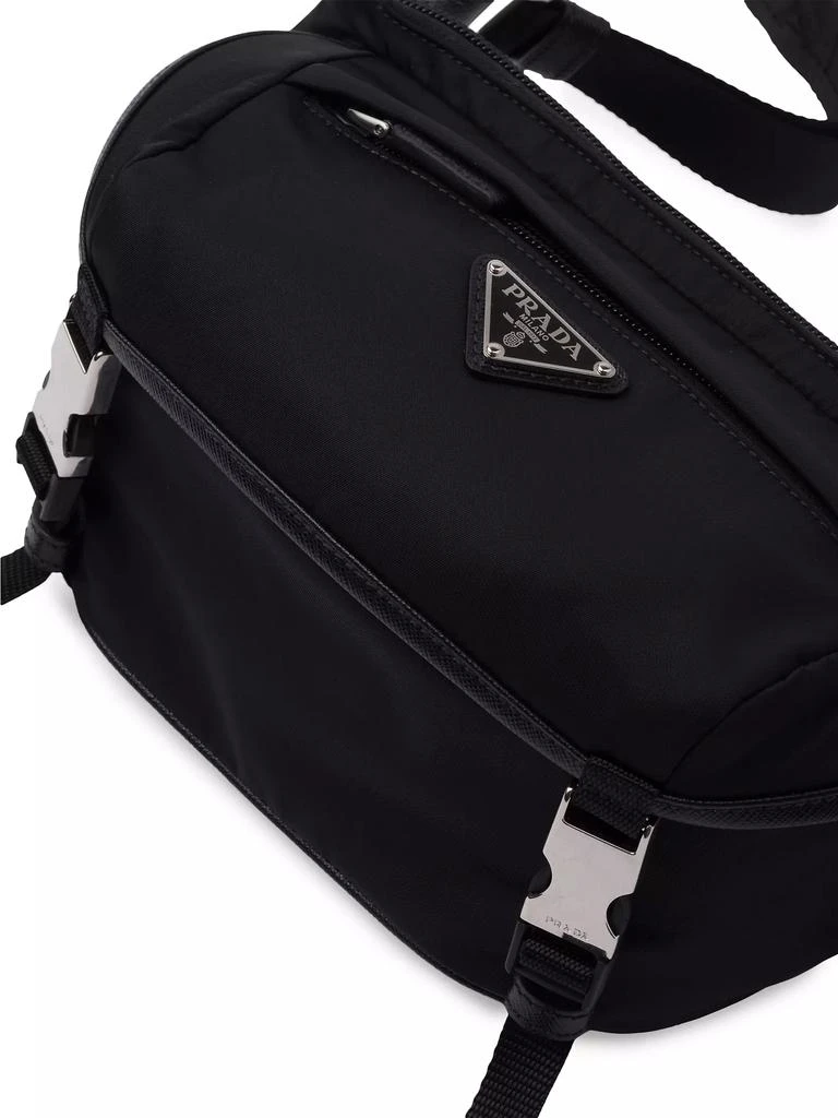 Prada Re-Nylon And Saffiano Leather Shoulder Bag 5