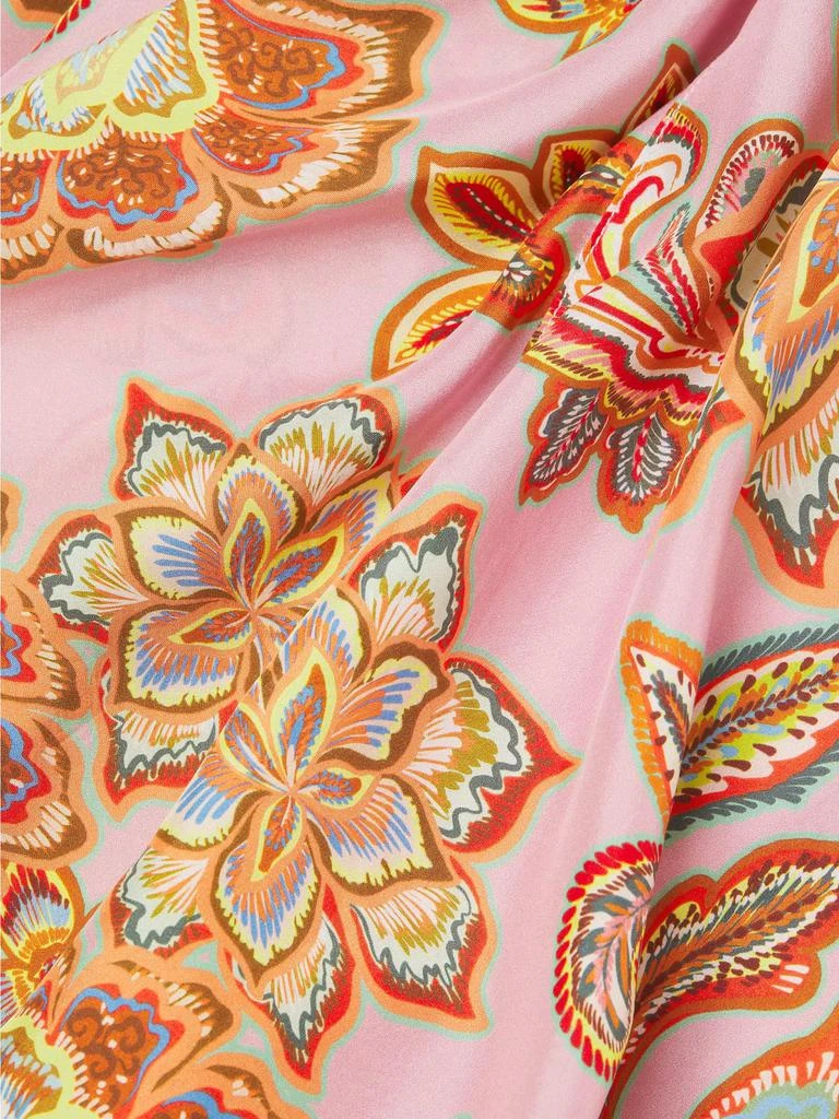 Johnny Was Messina Floral Silk Dress 6