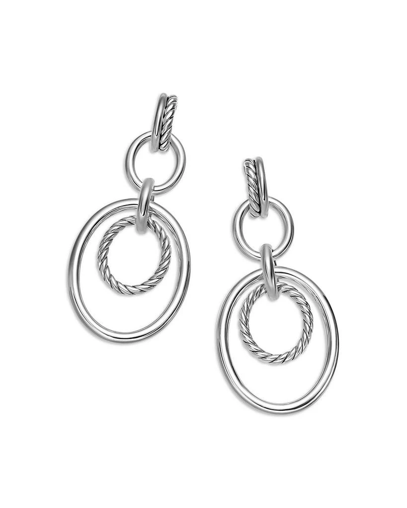 David Yurman DY Mercer® Mobile Drop Earrings in Sterling Silver, 65.7mm 4