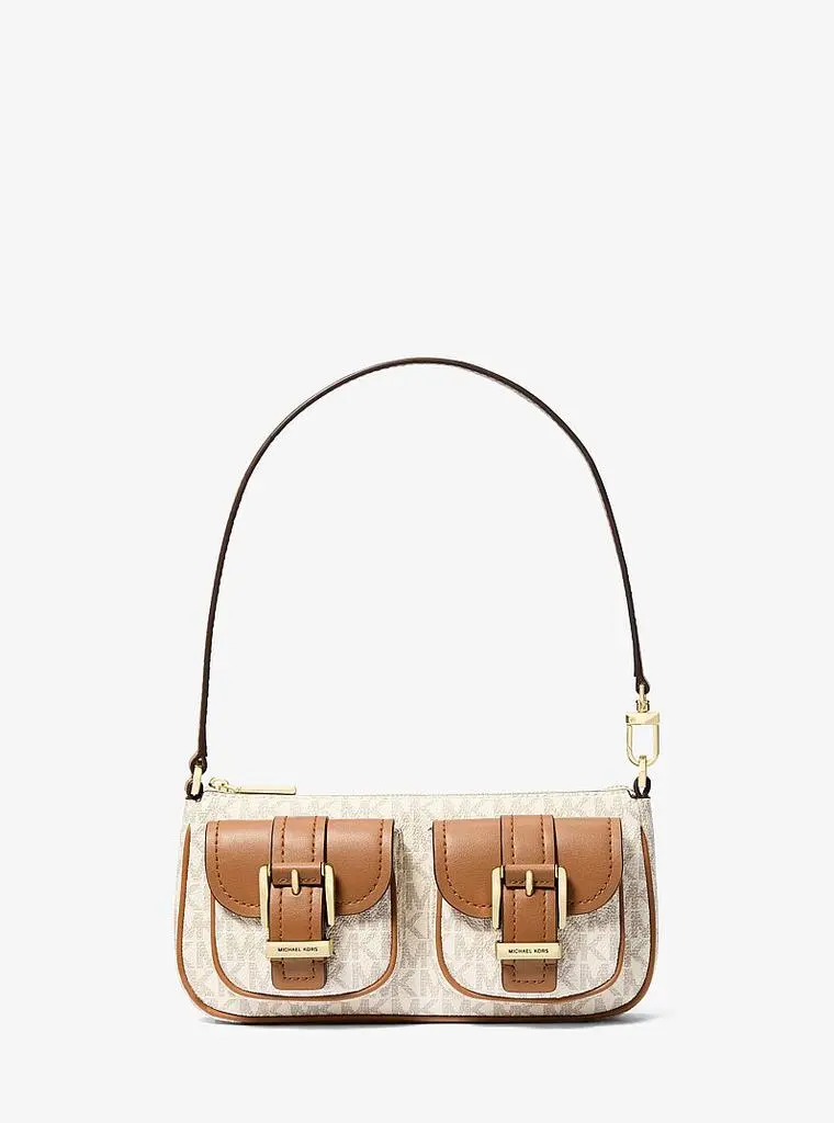 Michael Kors Zoe Small Signature Logo Pochette