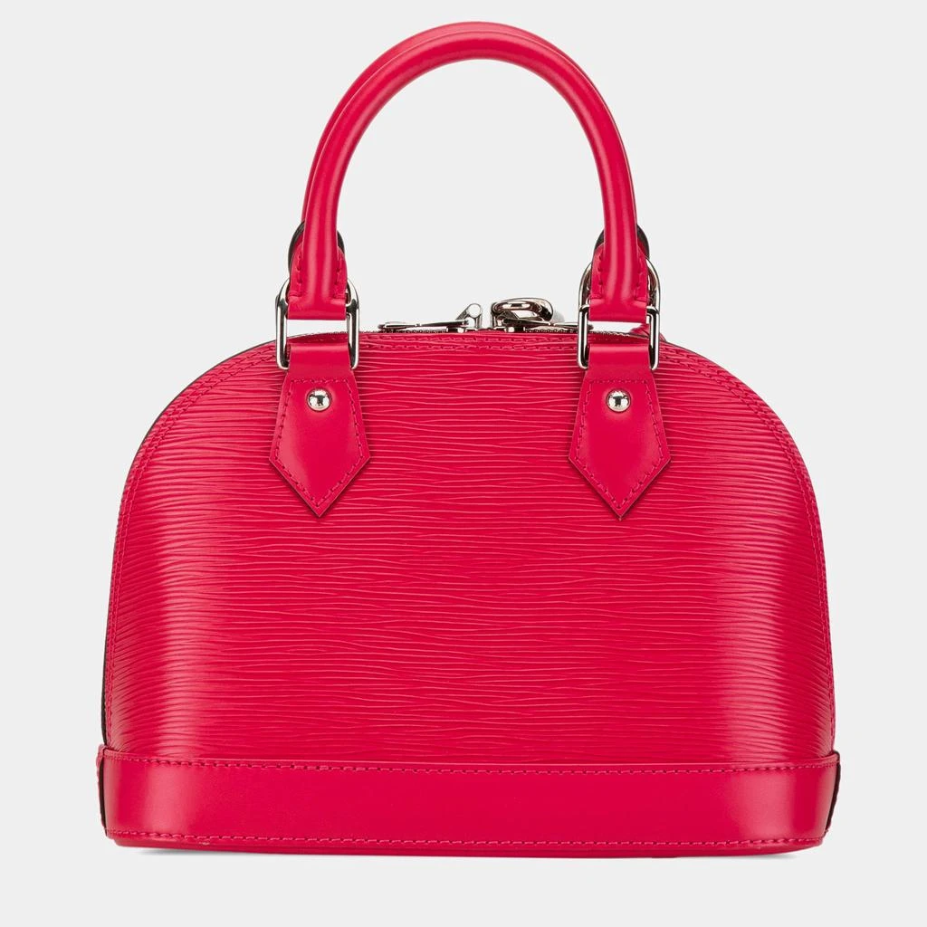 Louis Vuitton Louis Vuitton Red Epi Leather Alma BB Shoulder Bag 3