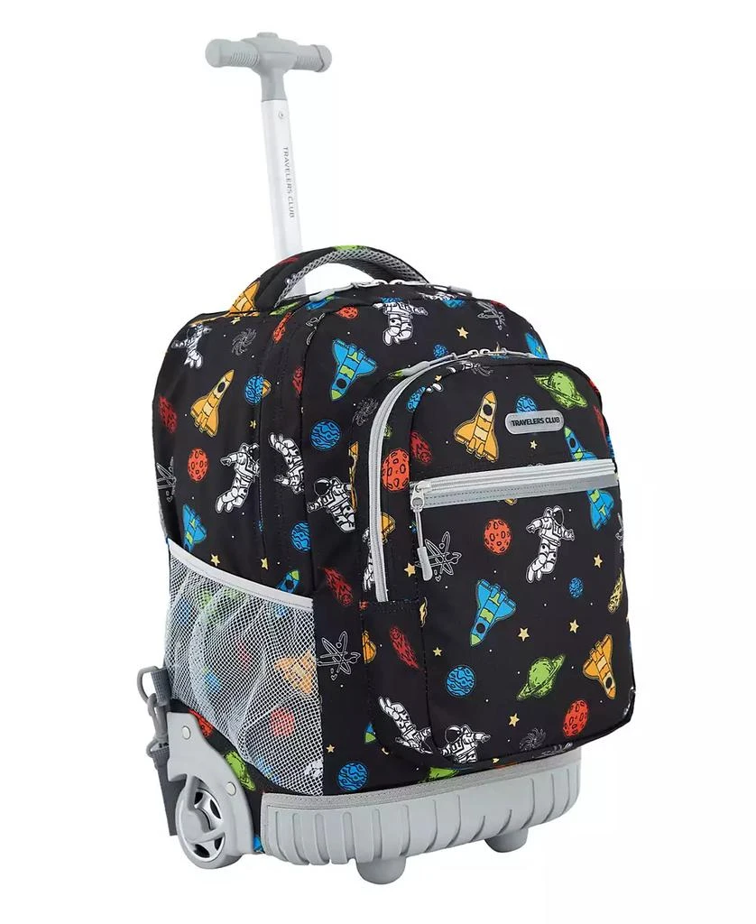 Travelers Club Kids Rolling Backpack Luggage Set 3