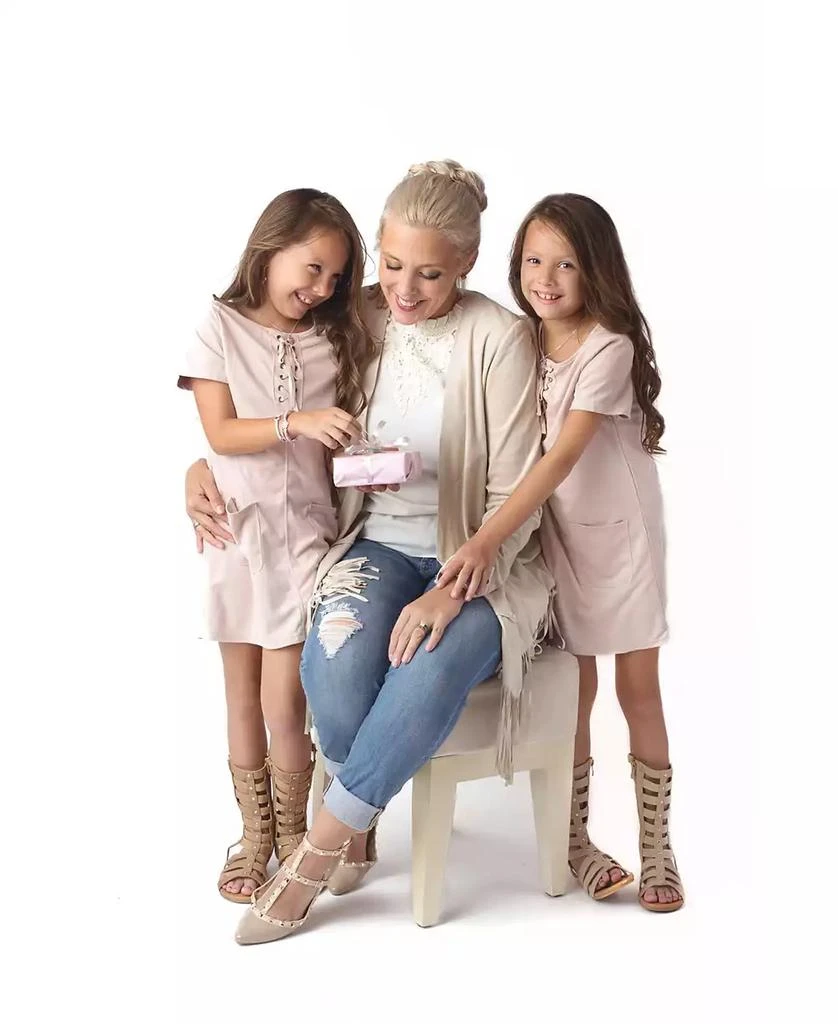 Chanteur Girls /Girl/Heart Red Crystal Leverback Earring 2