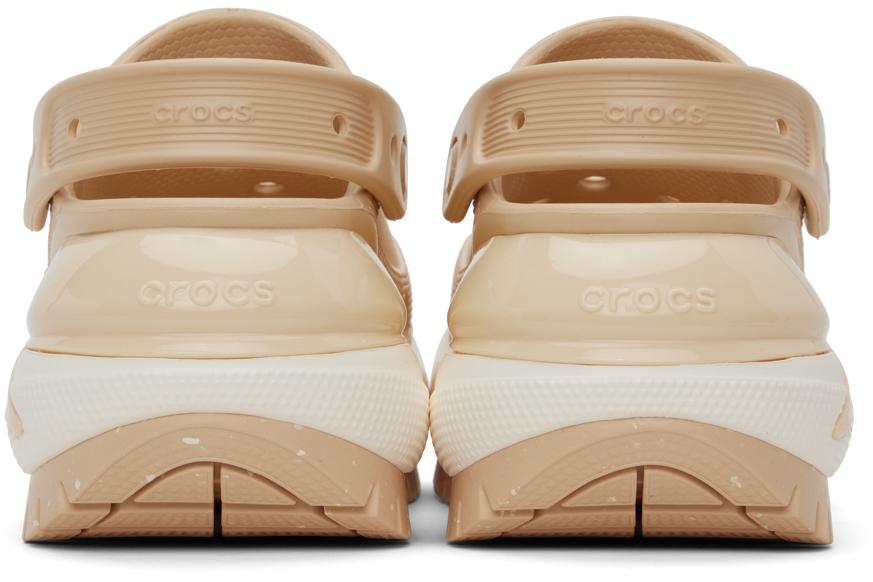 Crocs Beige Mega Crush Clogs