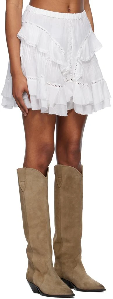 Isabel Marant White Moano Miniskirt 2