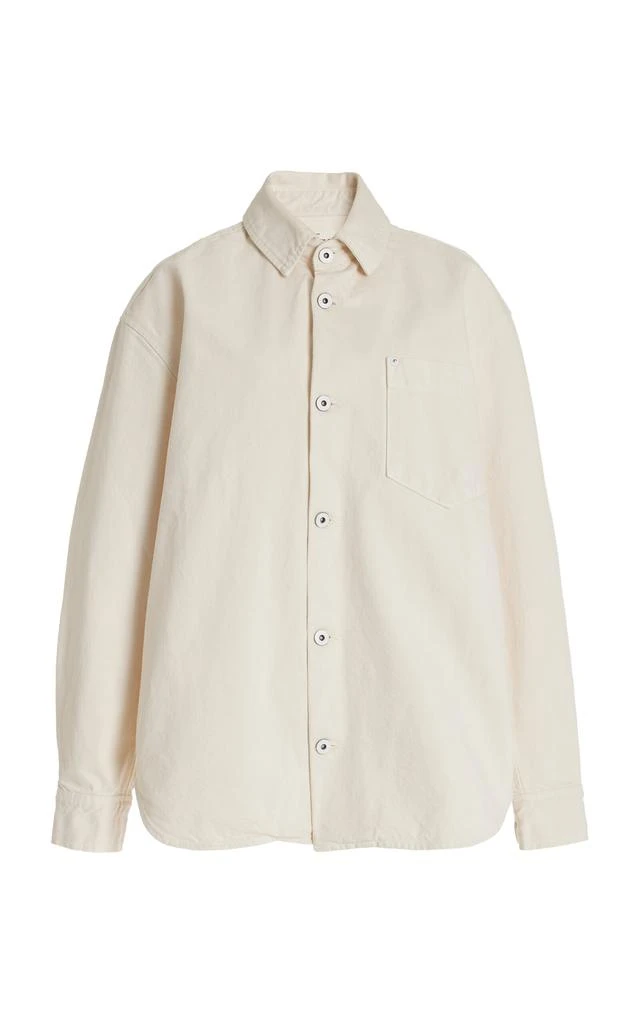 SLVRLAKE SLVRLAKE - Oversized Denim Shirt - White - M - Moda Operandi 1