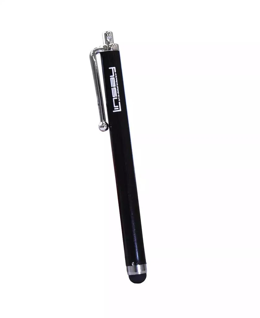 LINSAY New 10.1" Tablet Octa Core 128GB Newest Android 15 Premium Bundle with Deluxe Black Leather Keyboard Case Briefcase and Pen Stylus 7