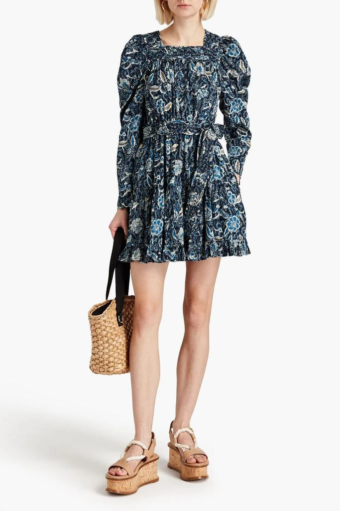 Ulla Johnson Nailah floral-print cotton-blend mini dress 2