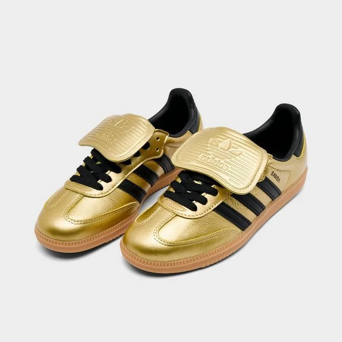 adidas gazelle silver green womens Adidas Women's Samba Long Tongue Shoes (Cloud White/Core Black/Gold Me   August