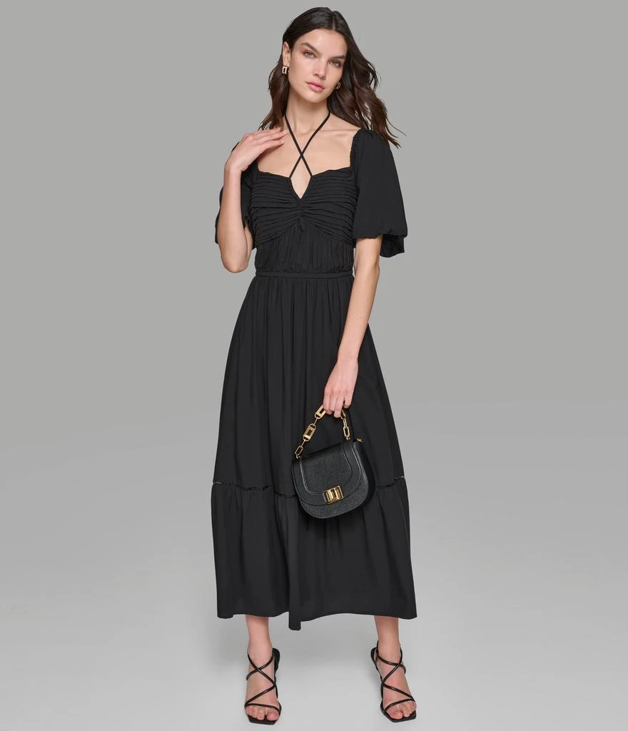 Karl Lagerfeld Paris SHORT SLEEVED TIERED MAXI DRESS 5