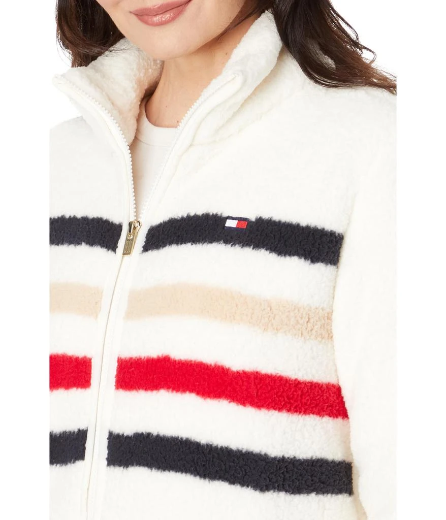 Tommy Hilfiger Stripe Sherpa Jacket 3