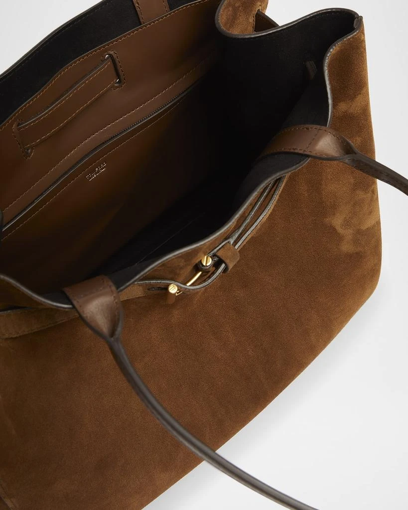 Tom Ford Audrey Large Tote Bag in Calfskin Suede 4