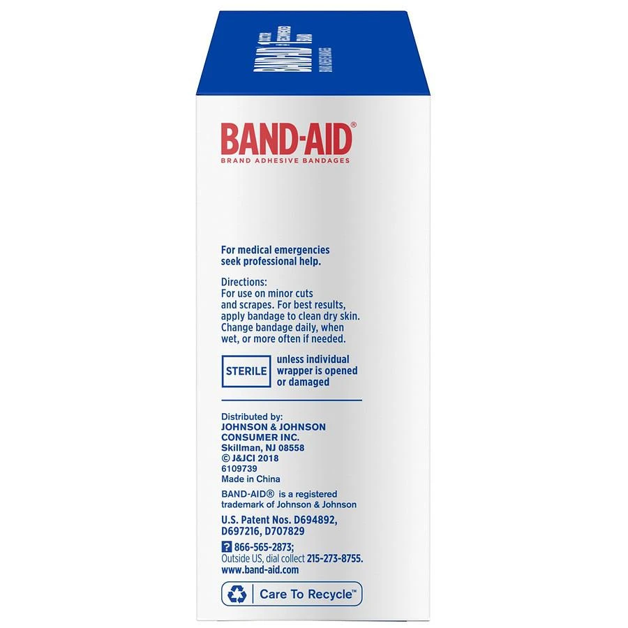 Band-Aid Flexible Fabric Adhesive Bandages All One Size 9