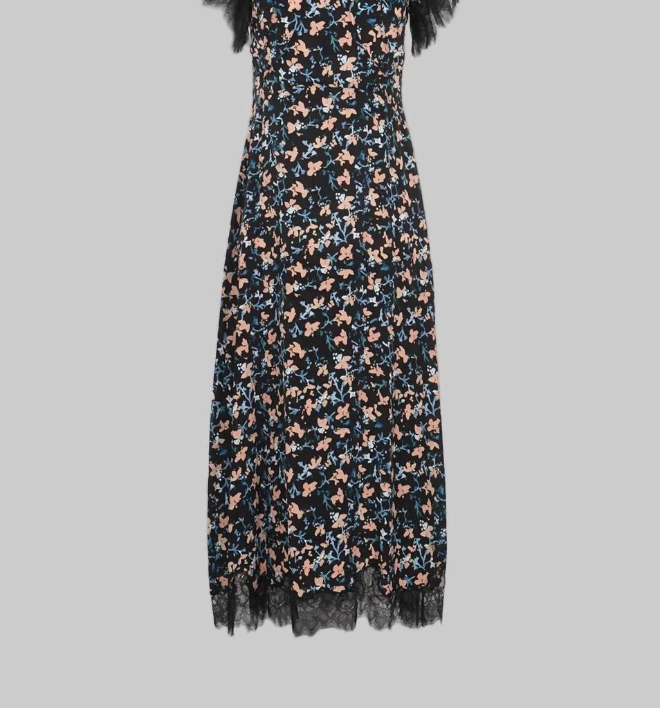 black tie dress womens Ulla Johnson Miray Cami White Embroidered Midi Dress