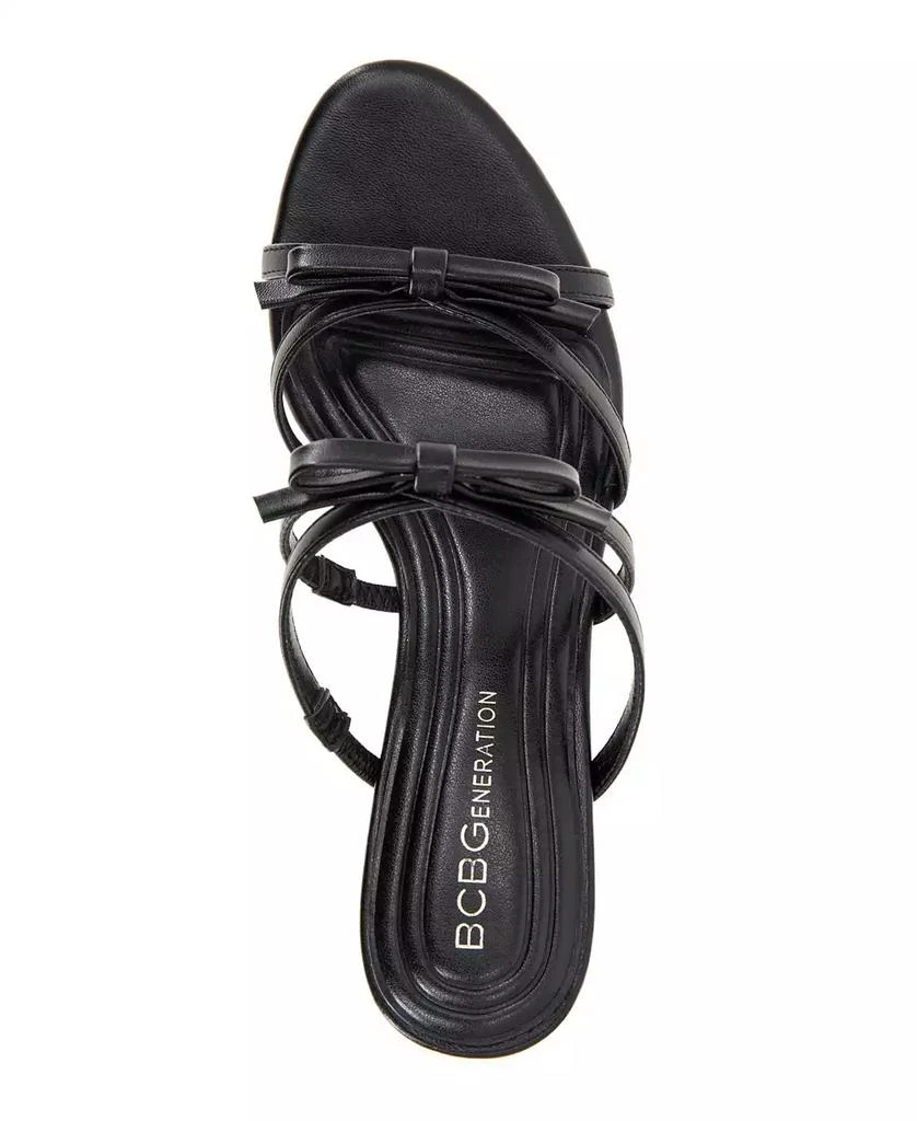 BCBG Women's Sarina Block Heel Sandals 4