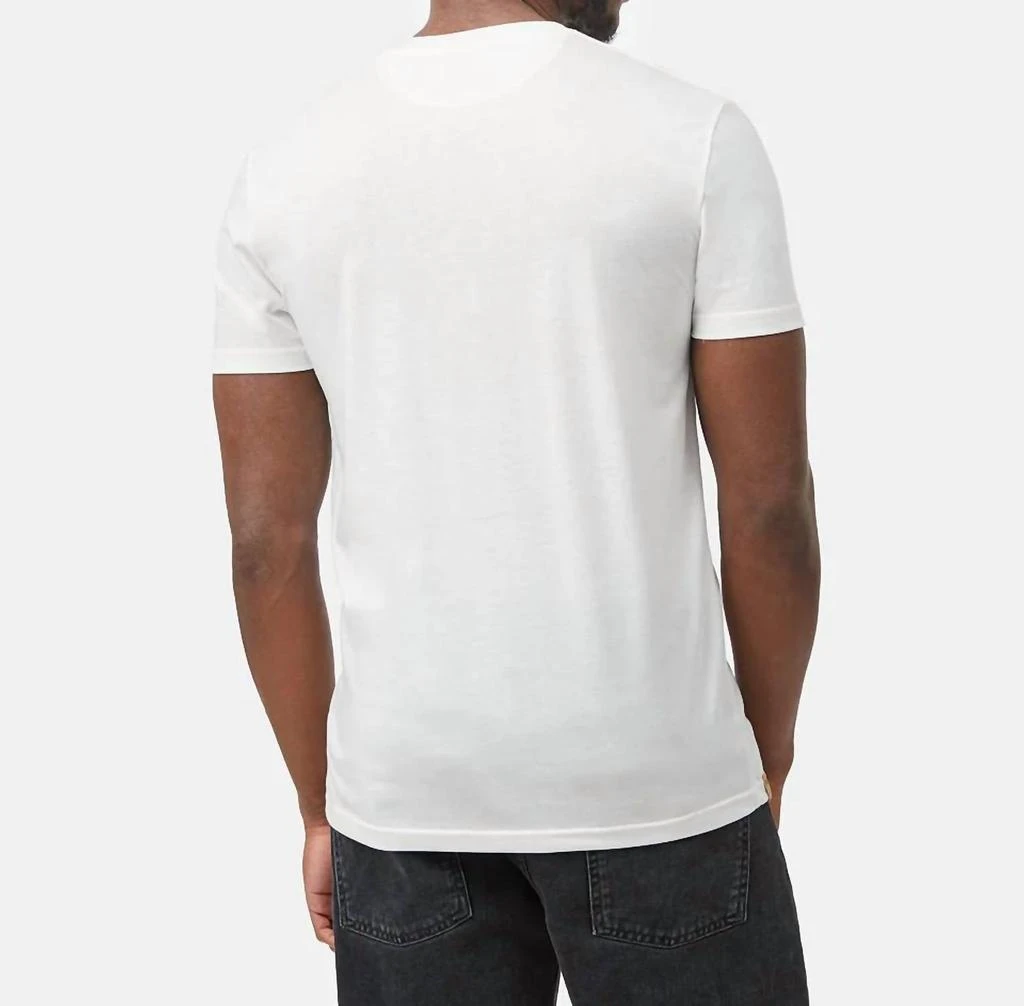 tentree Vintage Sunset T-Shirt In Cloud White Heather 2