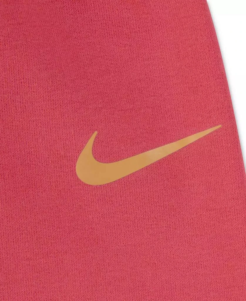 NIKE Baby French Terry Crewneck Top & Pants, 2-Piece Set 4