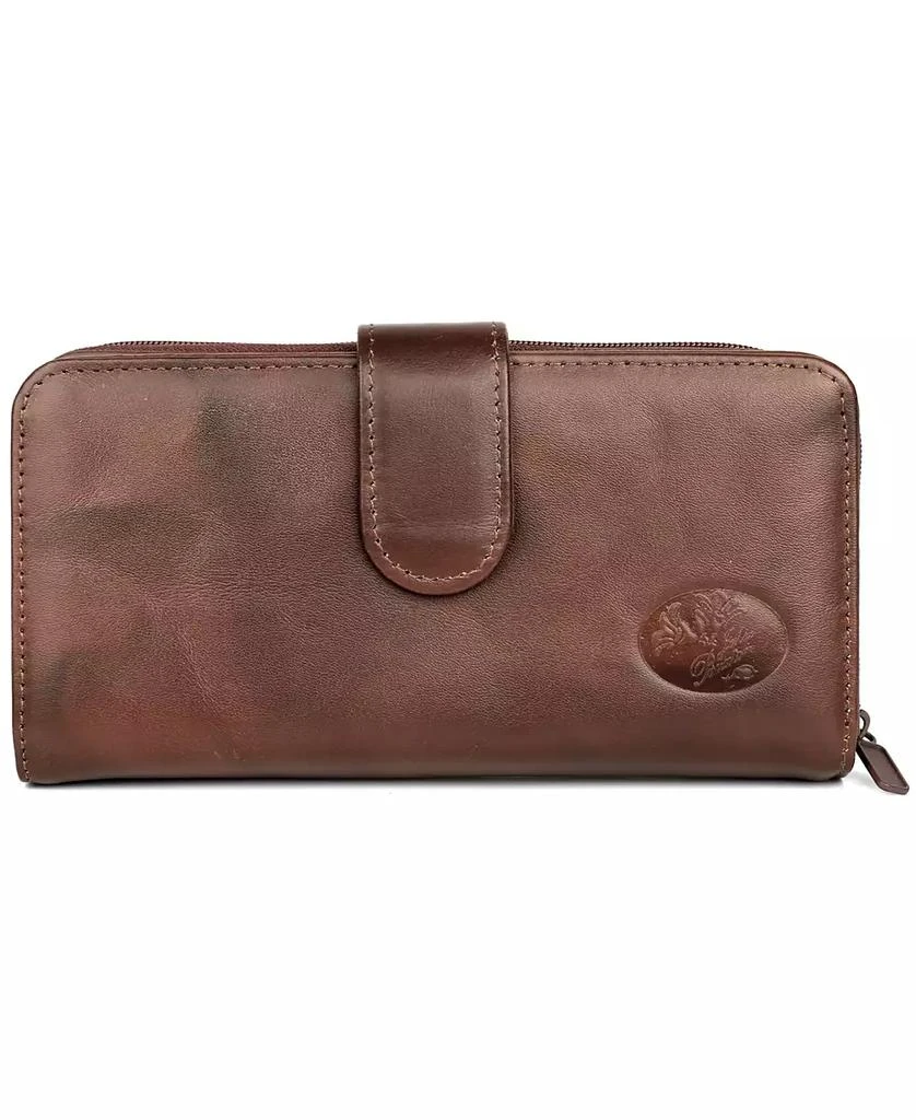 Julia Buxton Women's Mini Heiress Checkbook Wallet 1