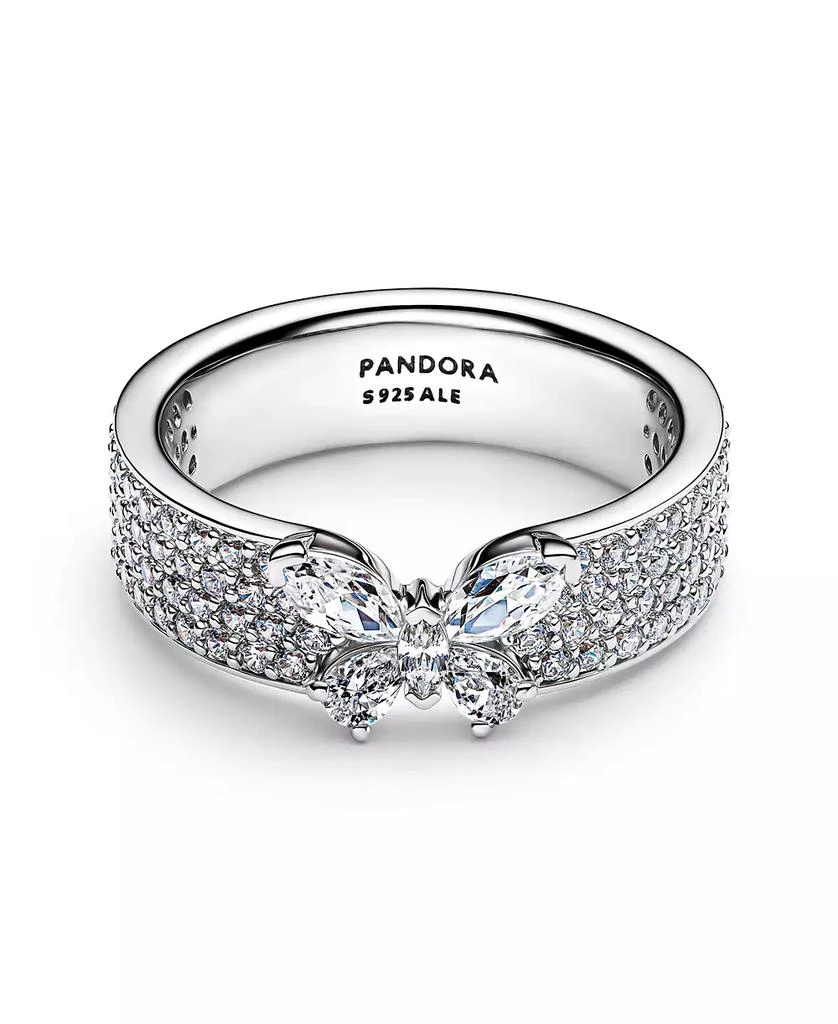 PANDORA Sparkling Butterfly Bold Ring 2