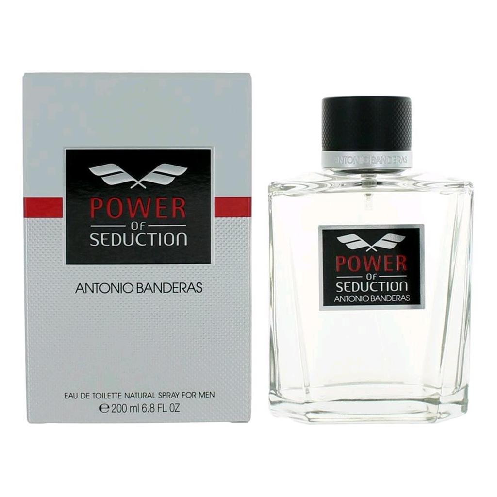Antonio Banderas 6.8 oz Power of Seduction Eau De Toilette Spray for Men