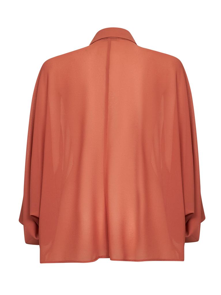 BLANCA VITA BLANCA VITA | Orange crêpe Cucumber shirt | Women | 40