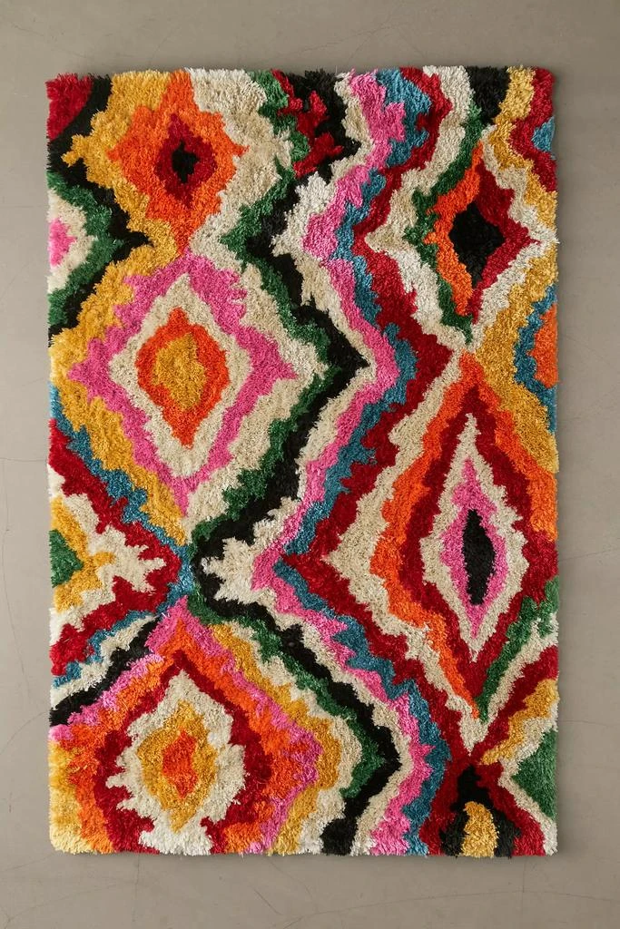 Urban Outfitters Eve Shag Rug 1