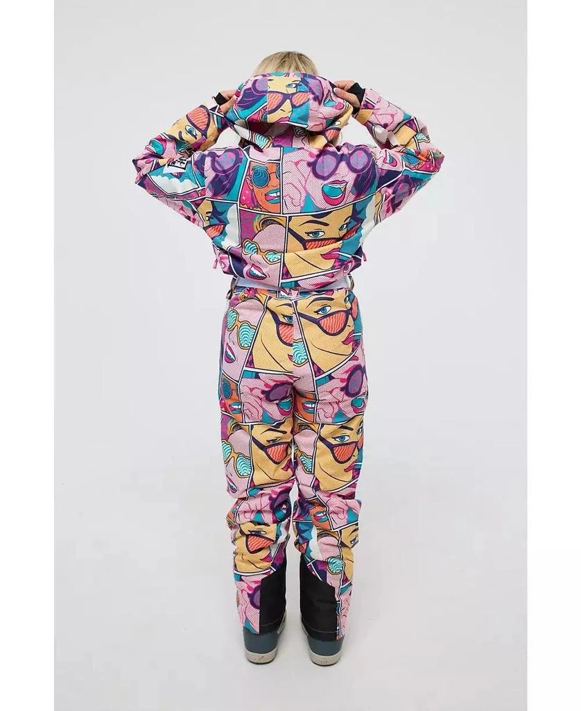 OOSC Women
s Comic Book Candy - Shaped Ski Suit 4