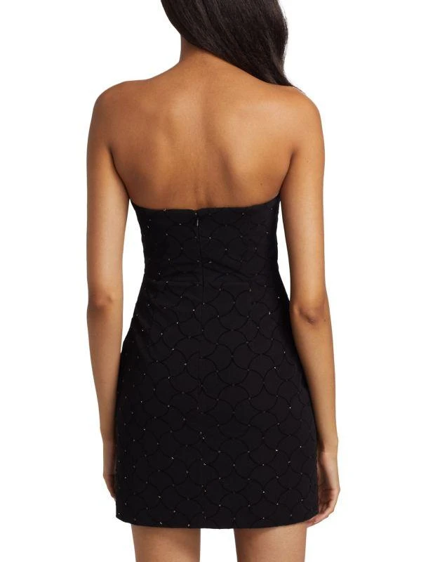 Ramy Brook Boaz Sequined Off-The-Shoulder Minidress 2