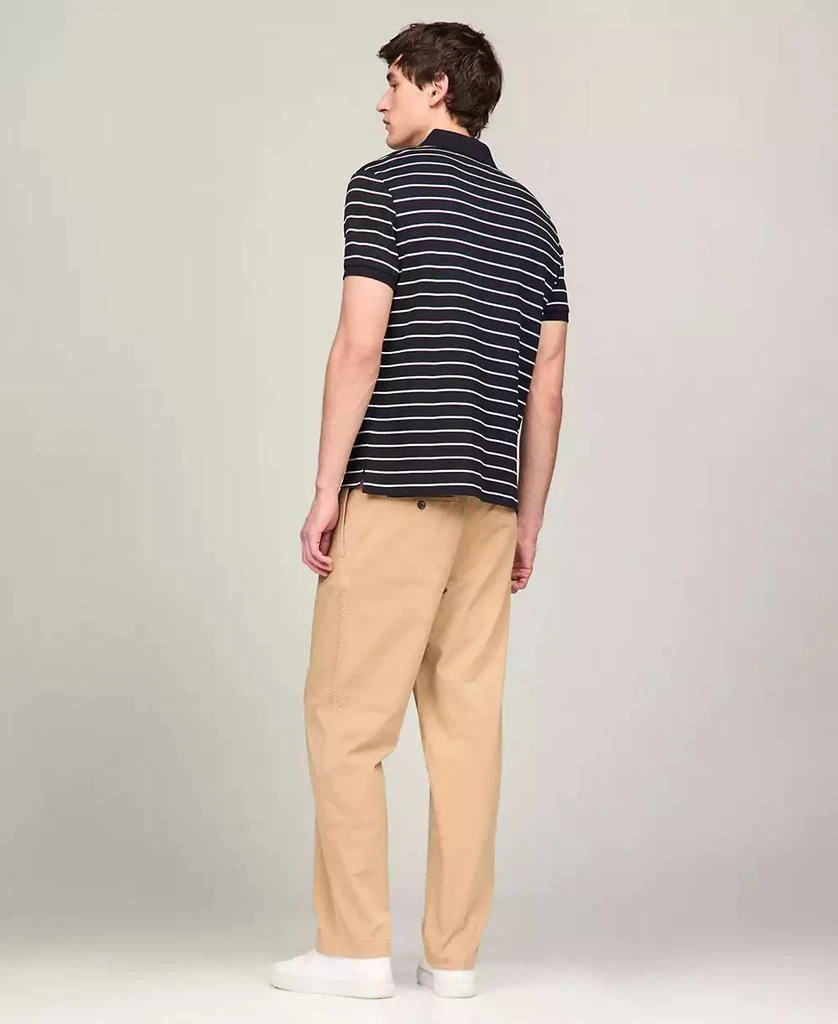 Tommy Hilfiger Men's Regular-Fit Striped Liquid Cotton Polo Shirt 2