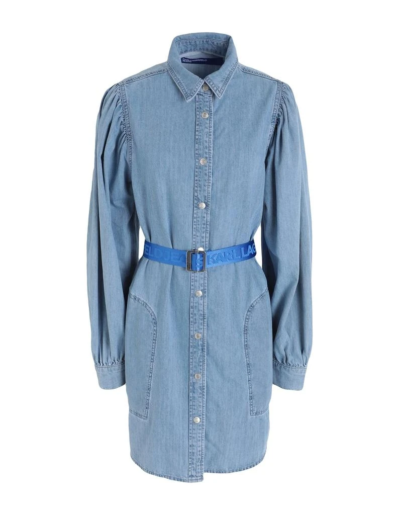 Denim dress  On Sale Now with Up to 8% Off | Discover Exclusive Deals &  Savings at BeyondStyle  Authentic KARL LAGERFELD JEANS mini dresses|long  sleeves|mini dress|clothing|women with Limited-Time Discounts, Free